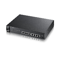 Суич ZYXEL ES1100-8P, 8 PoE порта, 10/100Mbps, за монтиране в шкаф