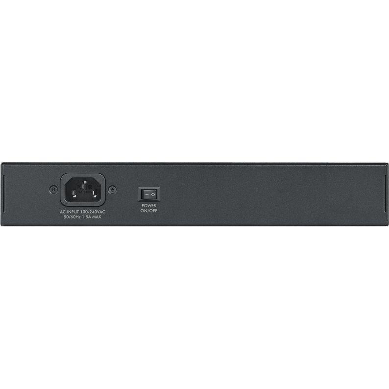 Суич ZYXEL ES1100-8P, 8 PoE порта, 10/100Mbps, за монтиране в шкаф