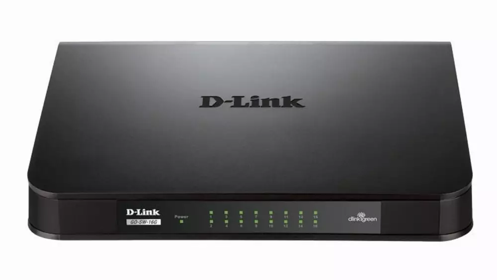 Суич D-LINK GO-SW-16G, 16 портов, Gigabit