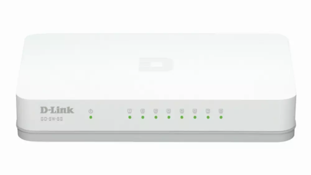 Суич D-LINK GO-SW-8G, 8 портов, Gigabit