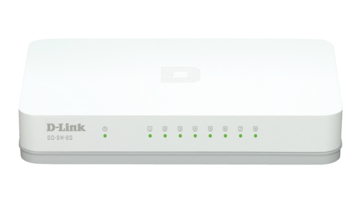 Switch D-LINK GO-SW-8G, 8 θύρες, Gigabit