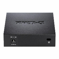 Суич D-Link DES-105/E, 5 портов 10/100, метален корпус