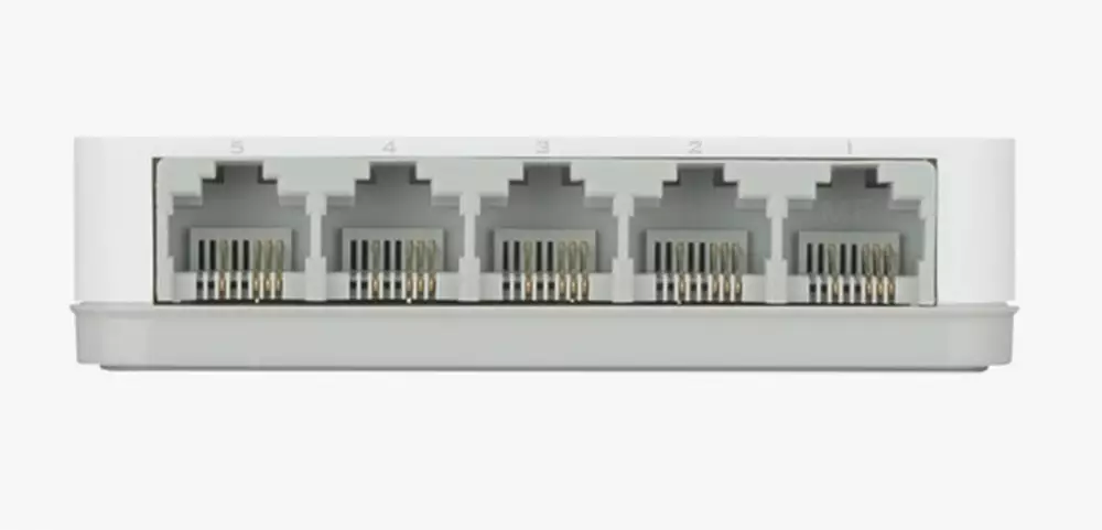 Суич D-Link GO-SW-5E/E, 5 портов 10/100 