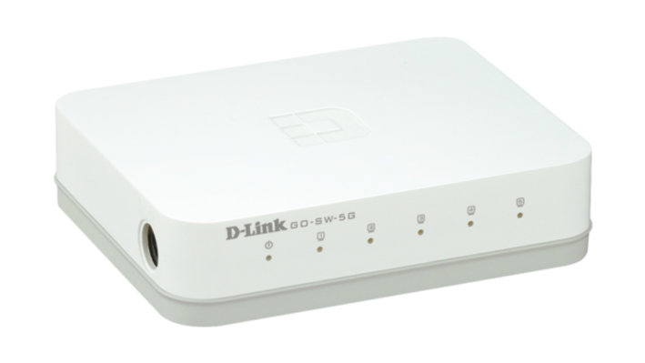 Суич D-Link GO-SW-5G/E, 5 портов 10/100/1000 