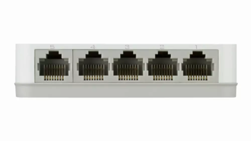 Суич D-Link GO-SW-5G/E, 5 портов 10/100/1000