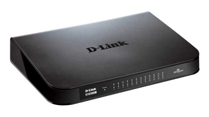Суич D-Link GO-SW-24G/E, 24 портов 10/100/1000 