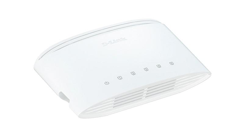 Суич D-Link DGS-1005D/E, 5 портов, 10/100/1000, Gigabit, DGS-1005D/E, Desktop