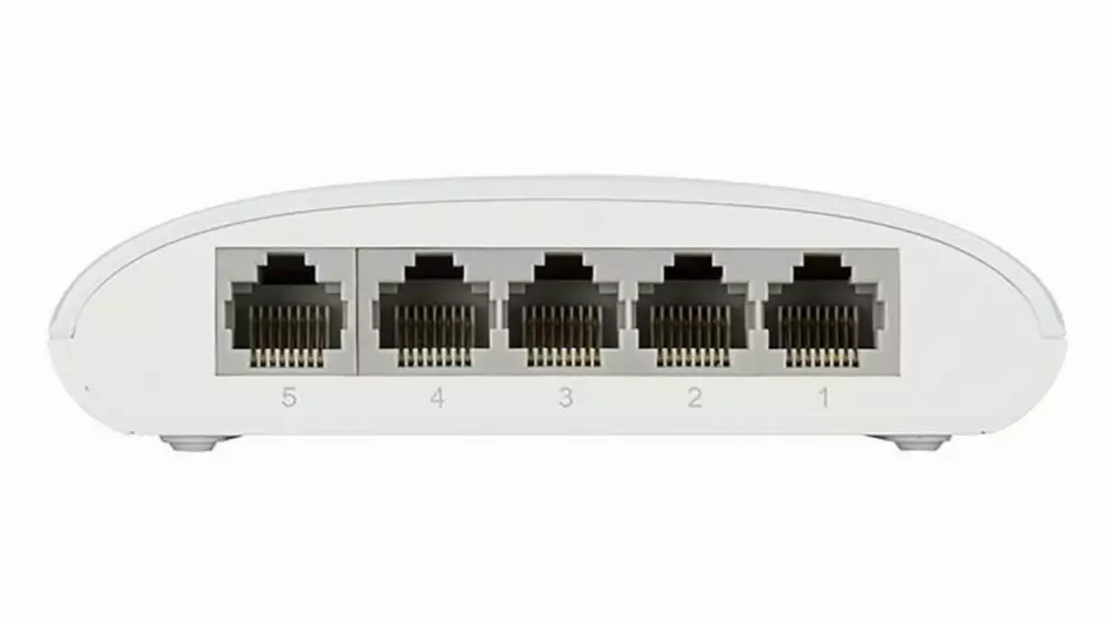 Суич D-Link DGS-1005D/E, 5 портов, 10/100/1000, Gigabit, DGS-1005D/E, Desktop