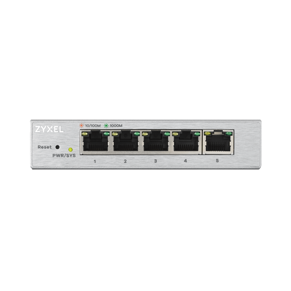 Суич ZyXEL GS-1200-8, 8 портов, Gigabit, webmanaged