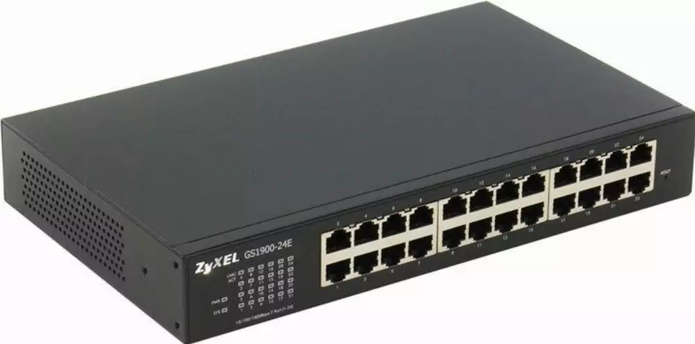 Суич ZYXEL GS1900-24E, 24 портов управляем, Gigabit