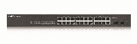 Суич ZYXEL GS1900-24, 24 портов управляем, Gigabit, за монтаж в шкаф