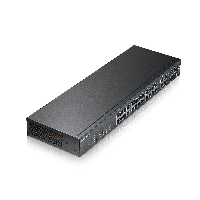 Суич ZYXEL GS2210-24, 24 портов управляем L2, Gigabit, за монтаж в шкаф