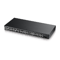 Суич ZYXEL GS1900-48, 48 портов управляем, Gigabit, за монтаж в шкаф