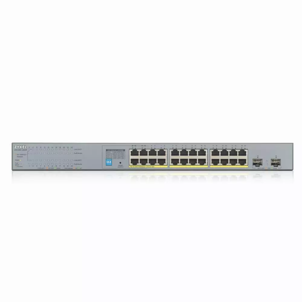 Суич ZYXEL GS1300-26HP, 24 портов управляем, PoE, Gigabit