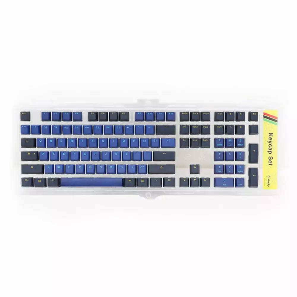 Капачки за механична клавиатура Ducky Horizon 2 tone 108-Keycap Set PBT Double-Shot US Layout