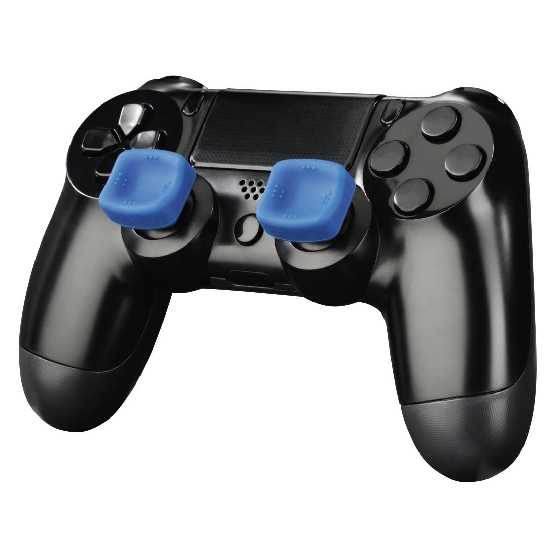 HAMA Square Replaceable Button Set, 8-in-1 for PS4/Xbox One, Black/Green/Blue