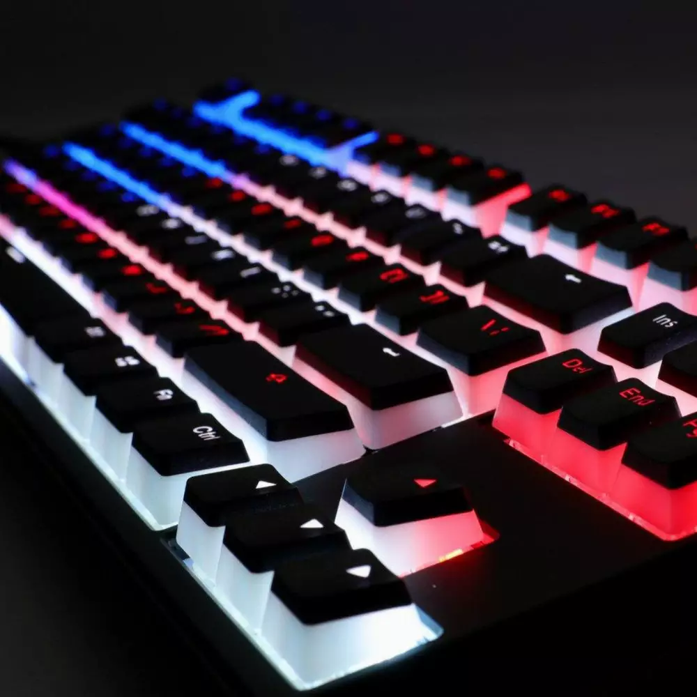 Капачки за механична клавиатура Ducky Pudding 108-Keycap Set PBT Double-Shot US Layout