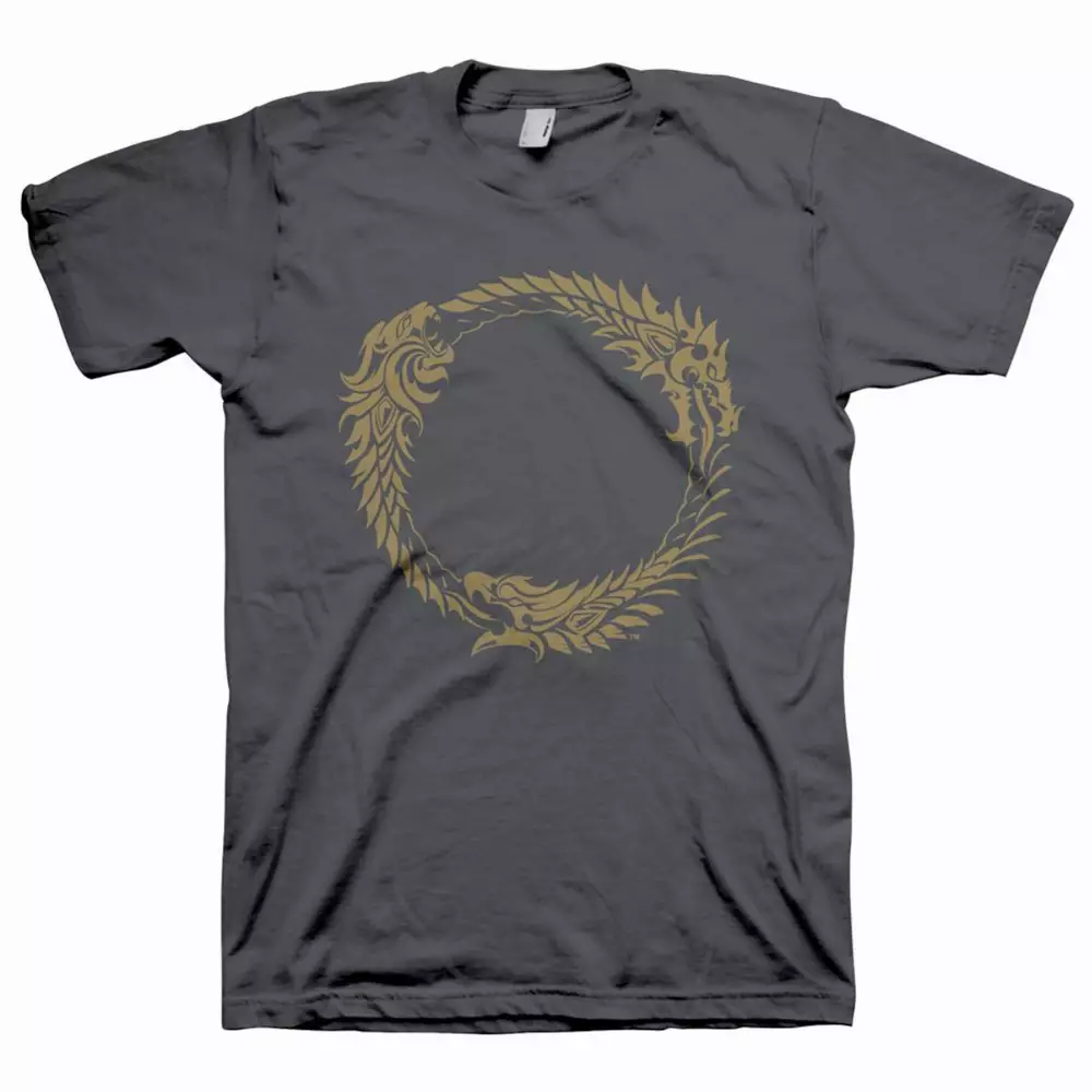 Тениска Gaya Entertainment Elder Scrolls Online, Ouroboros symbol, S