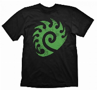 Тениска Gaya Entertainment, Starcraft II, Zerg Logo Vintage, S