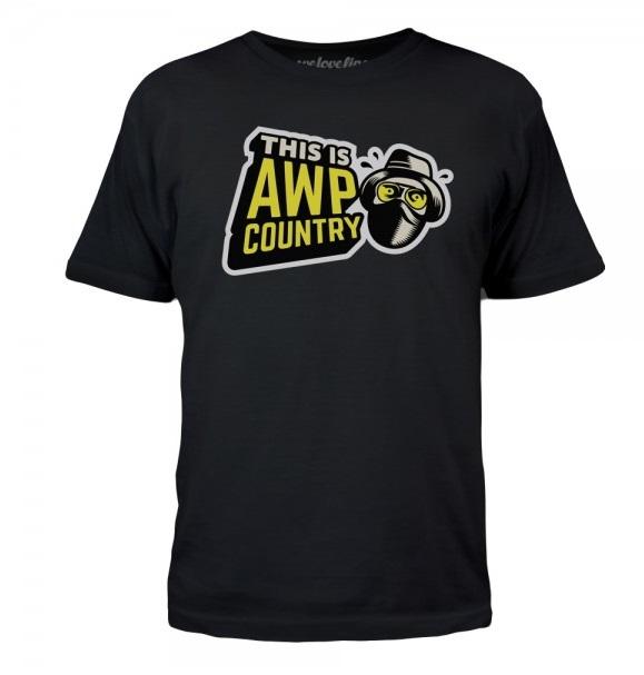Тениска CS:GO, AWP Country, Gaya Entertainment, S