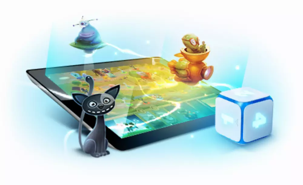 Интерактивно зарче, Dice Plus