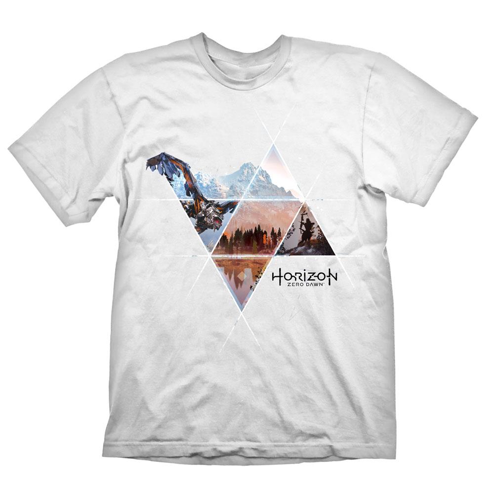 Тениска Horizon Zero Dawn, Vast Lands, Бял, XL