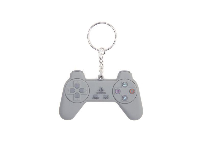 Ключодържател Playstation Controller гумен, Bioworld
