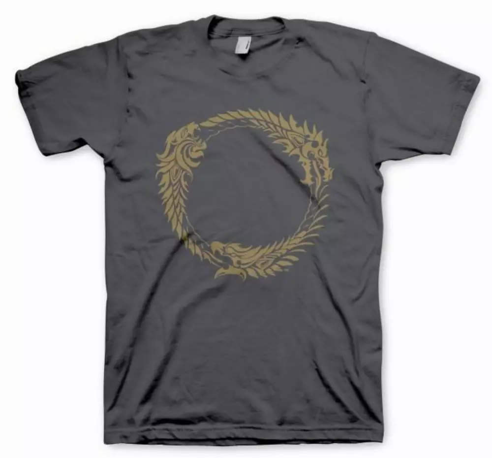 Тениска Elder Scrolls Online, Ouroboros symbol, Gaya Entertainment, L