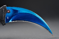Геймърски нож Fadecase Karambit Elite -  Blue Steel