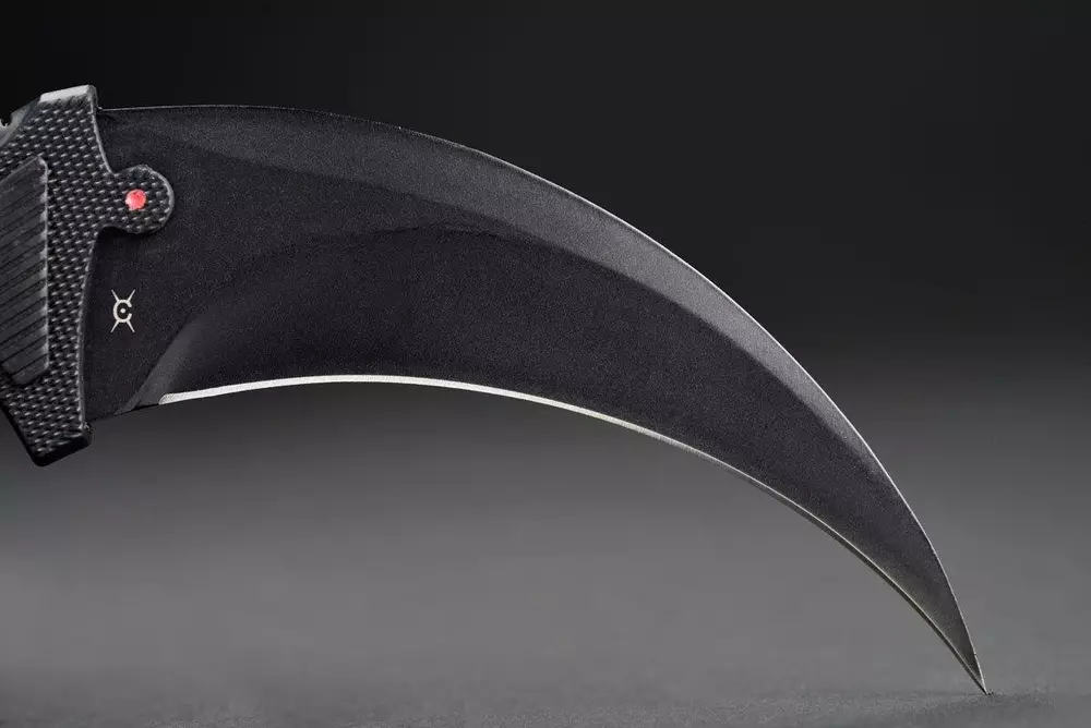 Геймърски нож Fadecase Karambit Elite -  Night