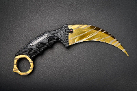 Геймърски нож Fadecase Karambit Elite -  Tiger Tooth