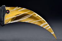 Геймърски нож Fadecase Karambit Elite -  Tiger Tooth