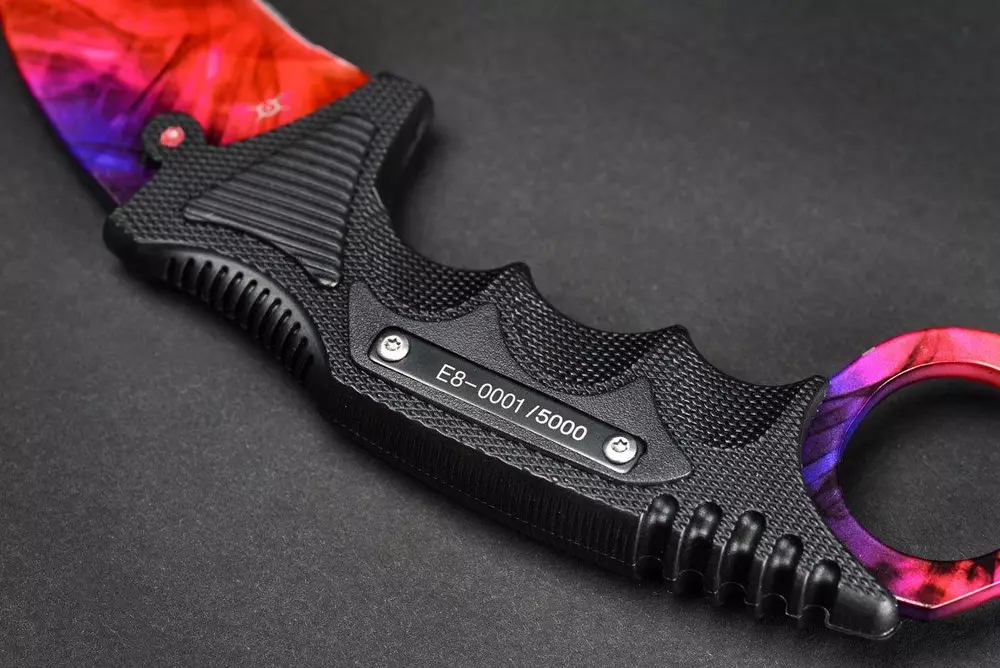 Геймърски нож Fadecase Karambit Elite - Chroma Doppler Phase 2