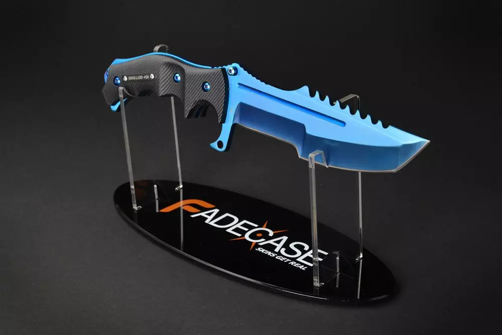 Геймърски нож Fadecase Huntsman Elite Blue Steel