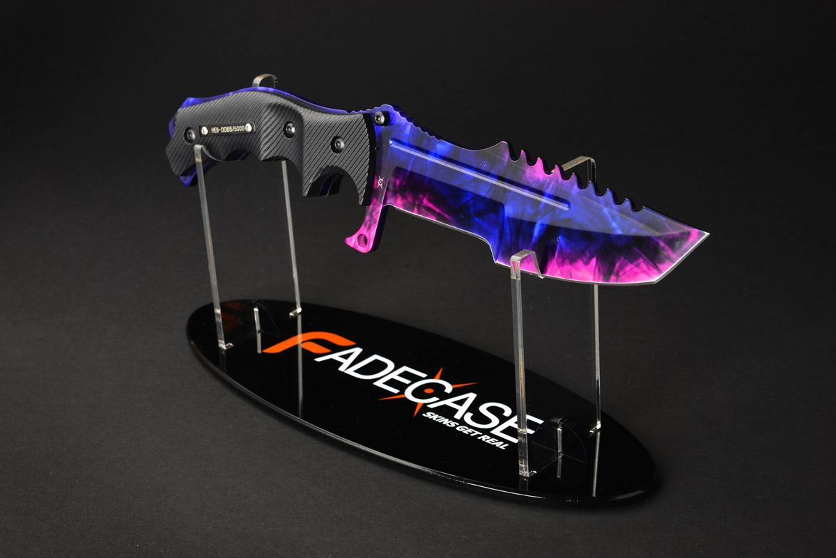 Геймърски нож  Fadecase Huntsman Elite Chrome Doppler Phase 2