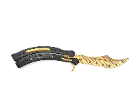 Геймърски нож Fadecase Butterfly Elite Tiger Tooth
