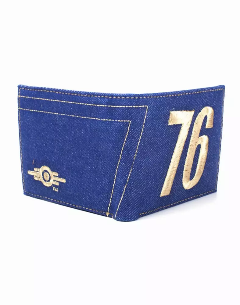 Портфейл BIOWORLD Fallout - Vault 76 Vintage Denim Bifold Wallet
