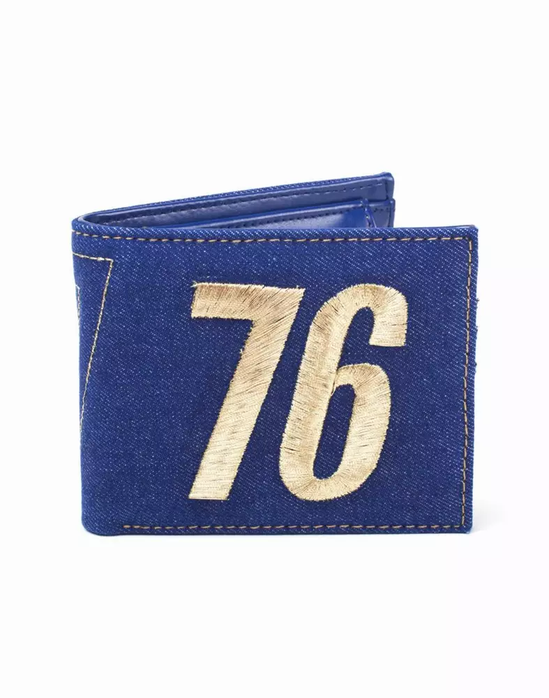 Портфейл BIOWORLD Fallout - Vault 76 Vintage Denim Bifold Wallet