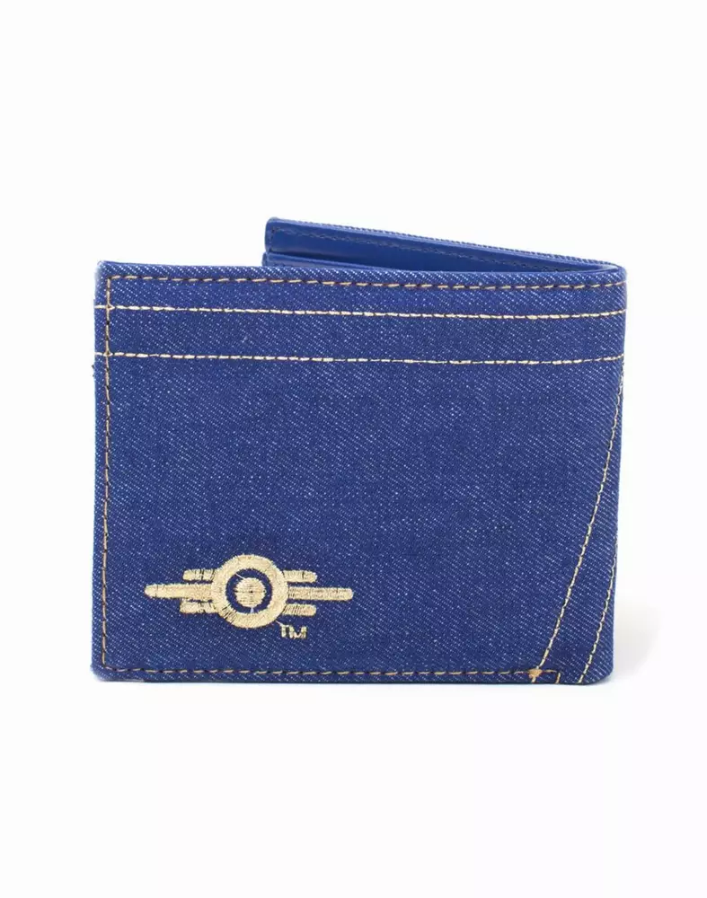 Портфейл BIOWORLD Fallout - Vault 76 Vintage Denim Bifold Wallet