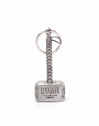 Ключодържател Marvel - Thor Hammer Mjolnir 3D Metal Keychain, Bioworld