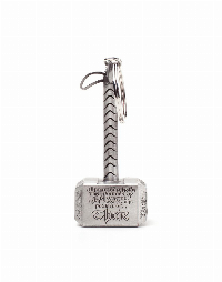 Ключодържател Marvel - Thor Hammer Mjolnir 3D Metal Keychain, Bioworld