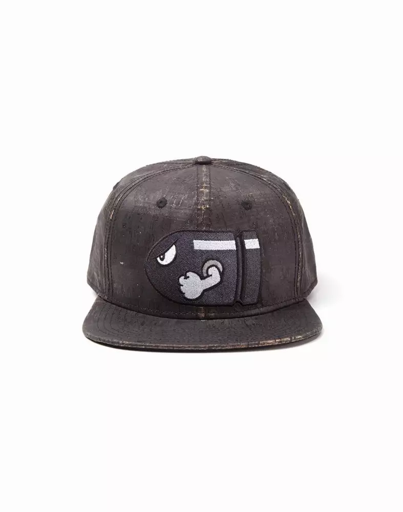 Шапка Nintendo - Bullet Bill Snapback With Embroidery