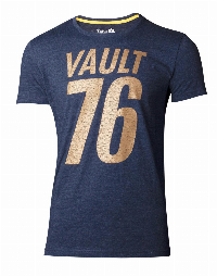 Тениска Fallout 76 - Golden 76 Men's T-shirt, M