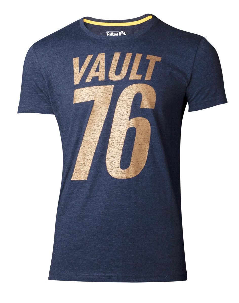 Тениска Fallout 76 - Golden 76 Men's T-shirt, XXL