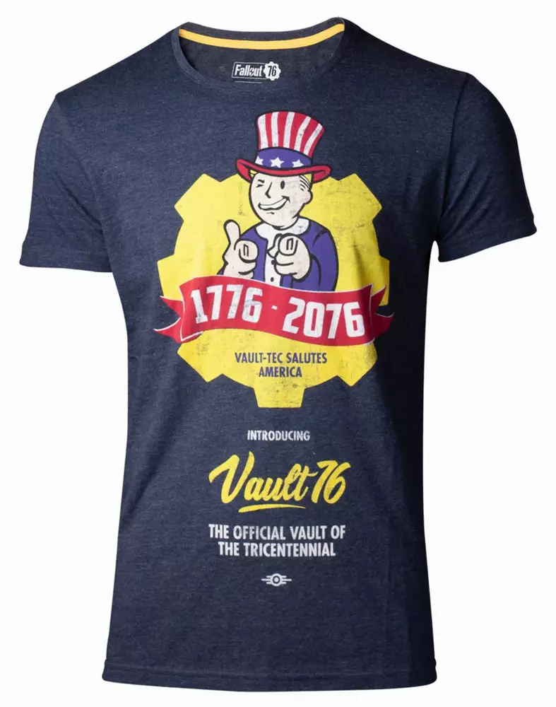 Тениска Fallout 76 - Vault 76 Poster Men's T-shirt, S