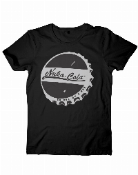 Тениска Fallout - Black Nuka-Cola, XL