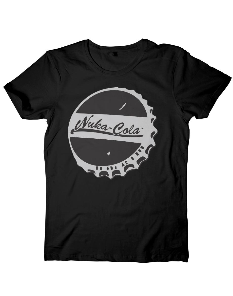 Тениска Fallout - Black Nuka-Cola, XL