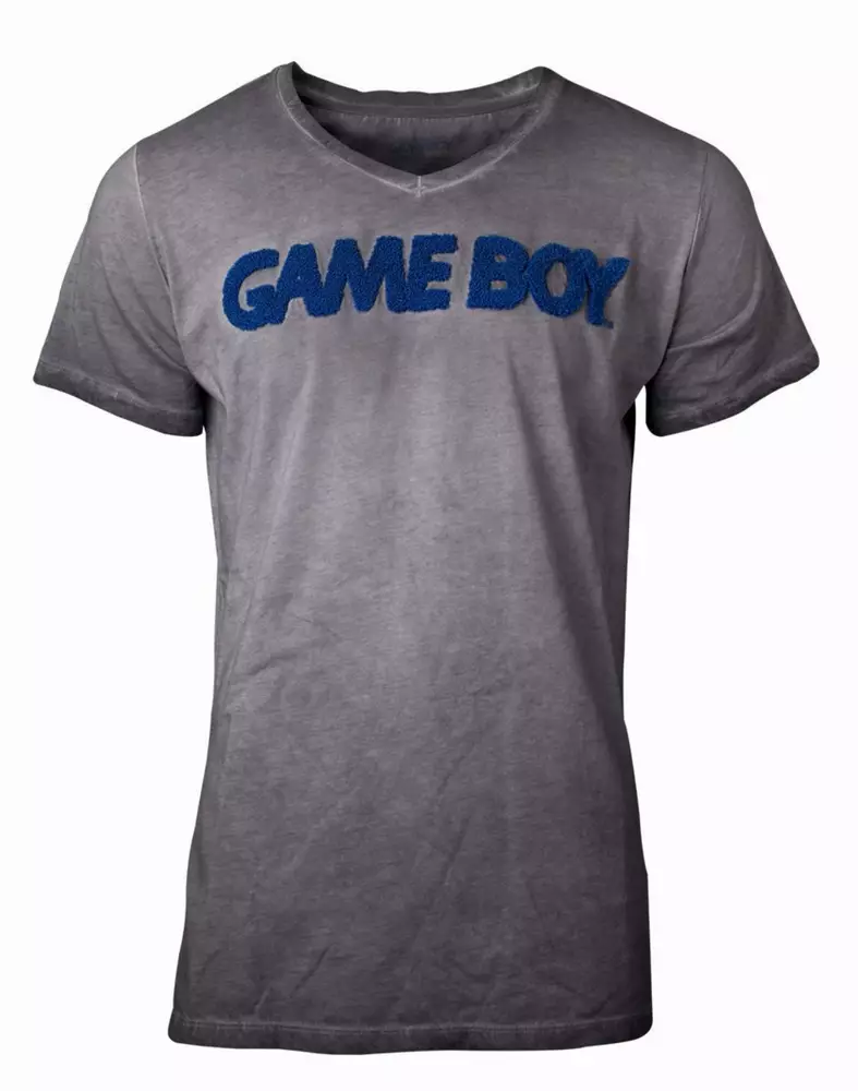 Тениска Nintendo - Oil Washed Gameboy Patch Women's T-shirt, XL