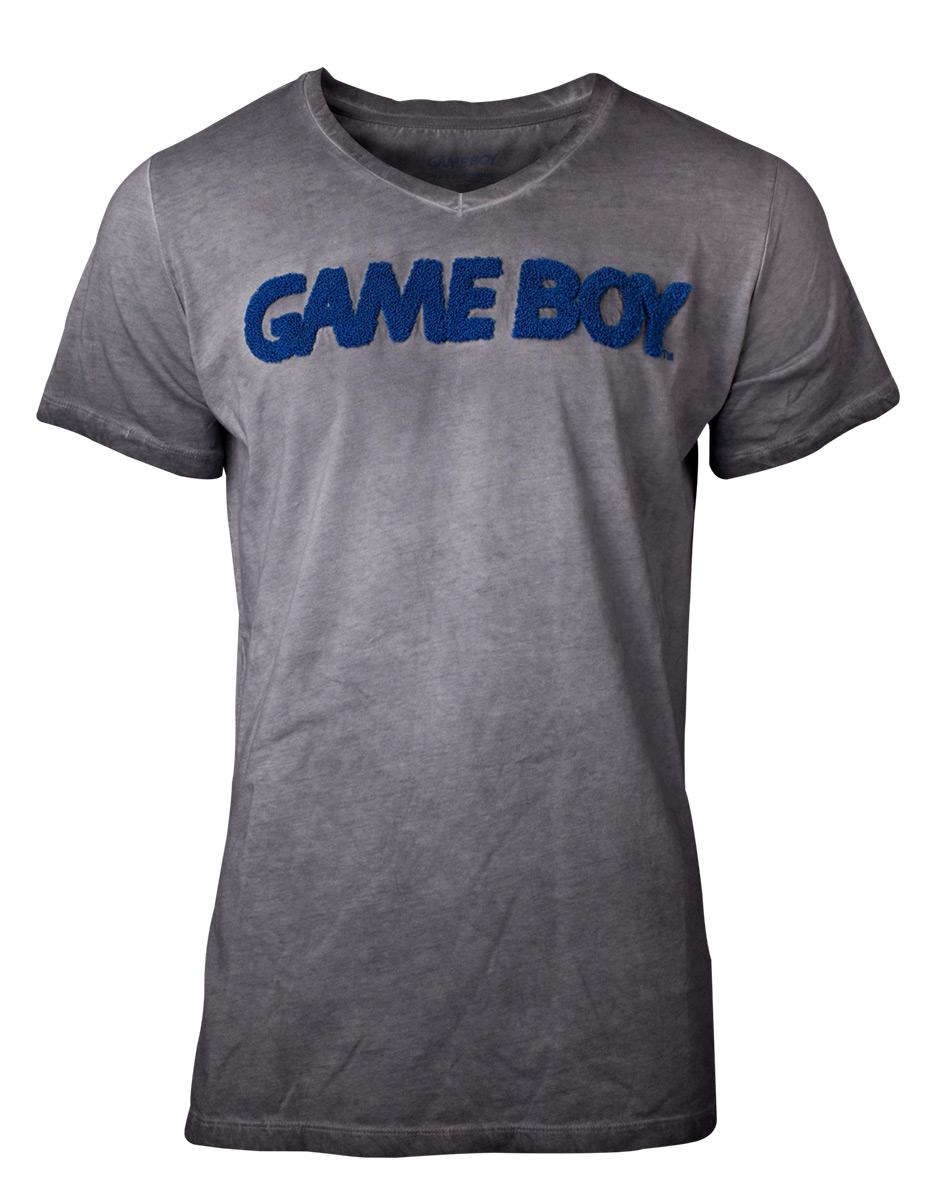 Тениска Nintendo - Oil Washed Gameboy Patch Women's T-shirt, XL