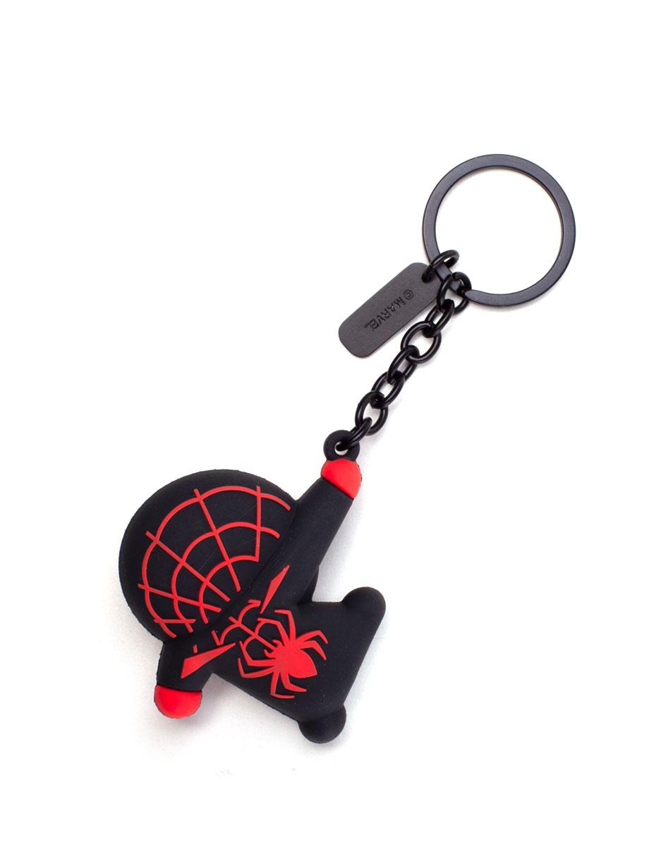 Ключодържател Marvel - Miles Morales Kawaii Rubber 3D Keychain, Bioworld